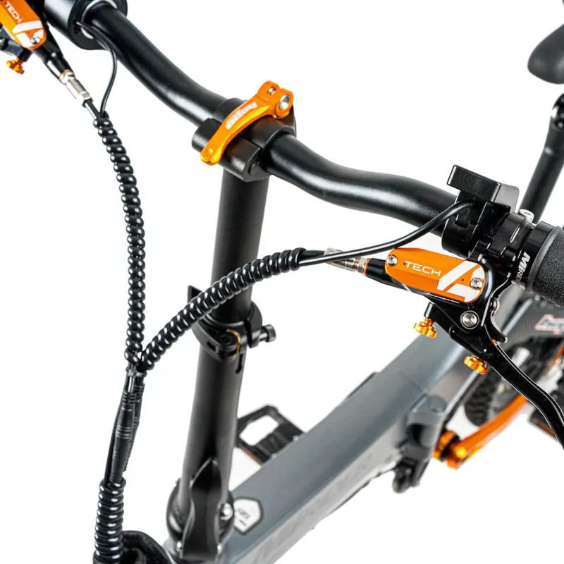 MiRiDER One Hope Edition 252Wh Folding Electric Bike in Onyx Grey-4