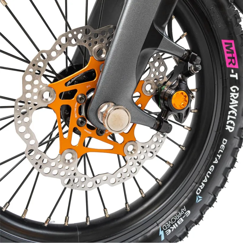 MiRiDER One Hope Edition 252Wh Folding Electric Bike in Onyx Grey-11