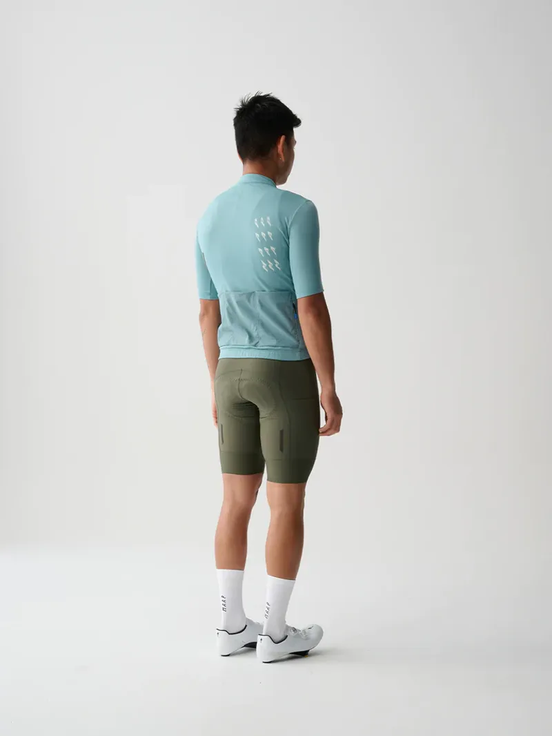MAAP Embark Team Short Sleeve Cycling Jersey in Celestial Blue