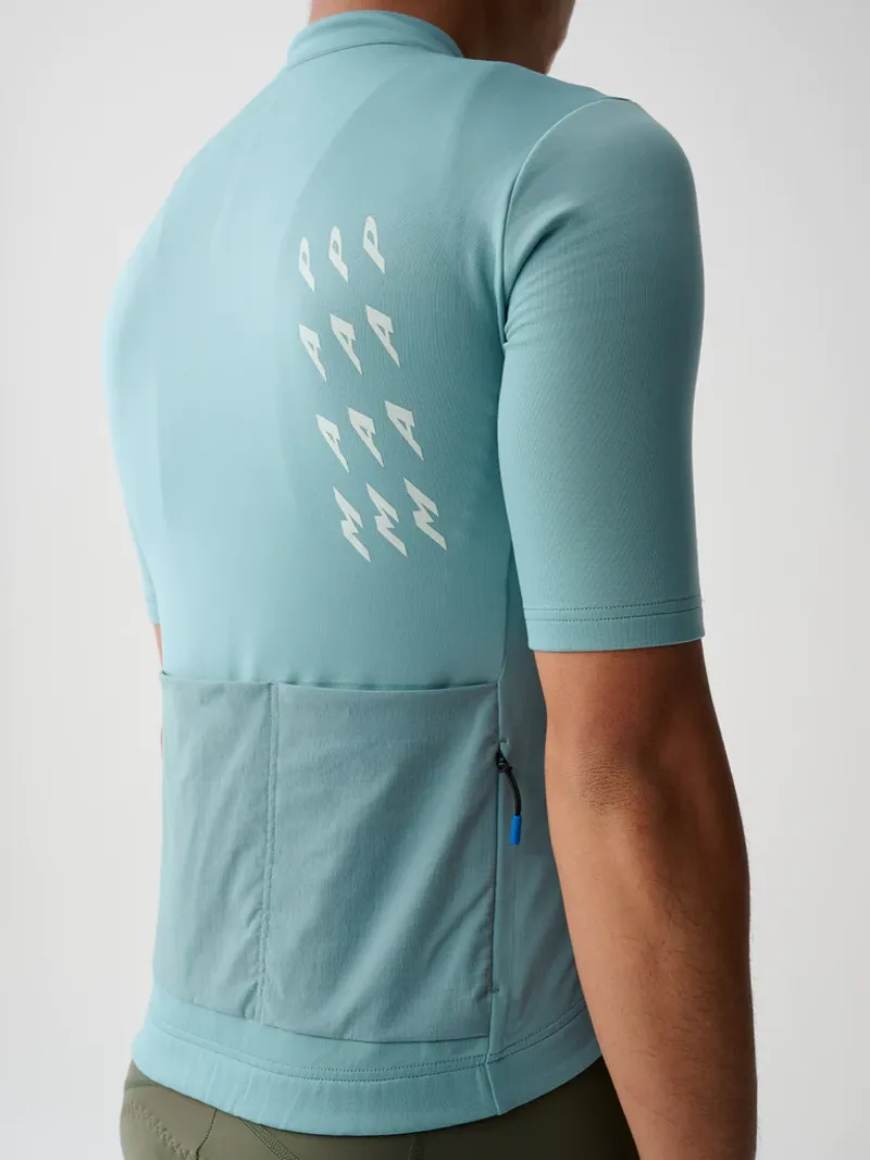 MAAP Embark Team Short Sleeve Cycling Jersey in Celestial Blue