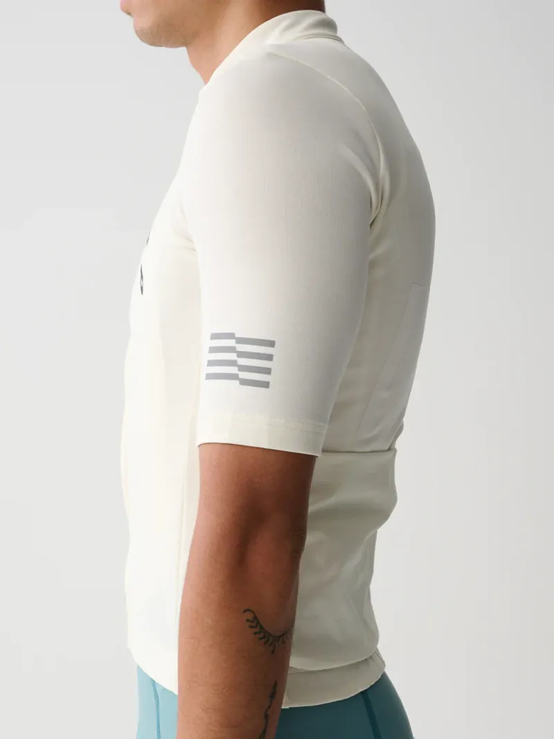 MAAP Embark Team Short Sleeve Cycling Jersey in Chalk-4