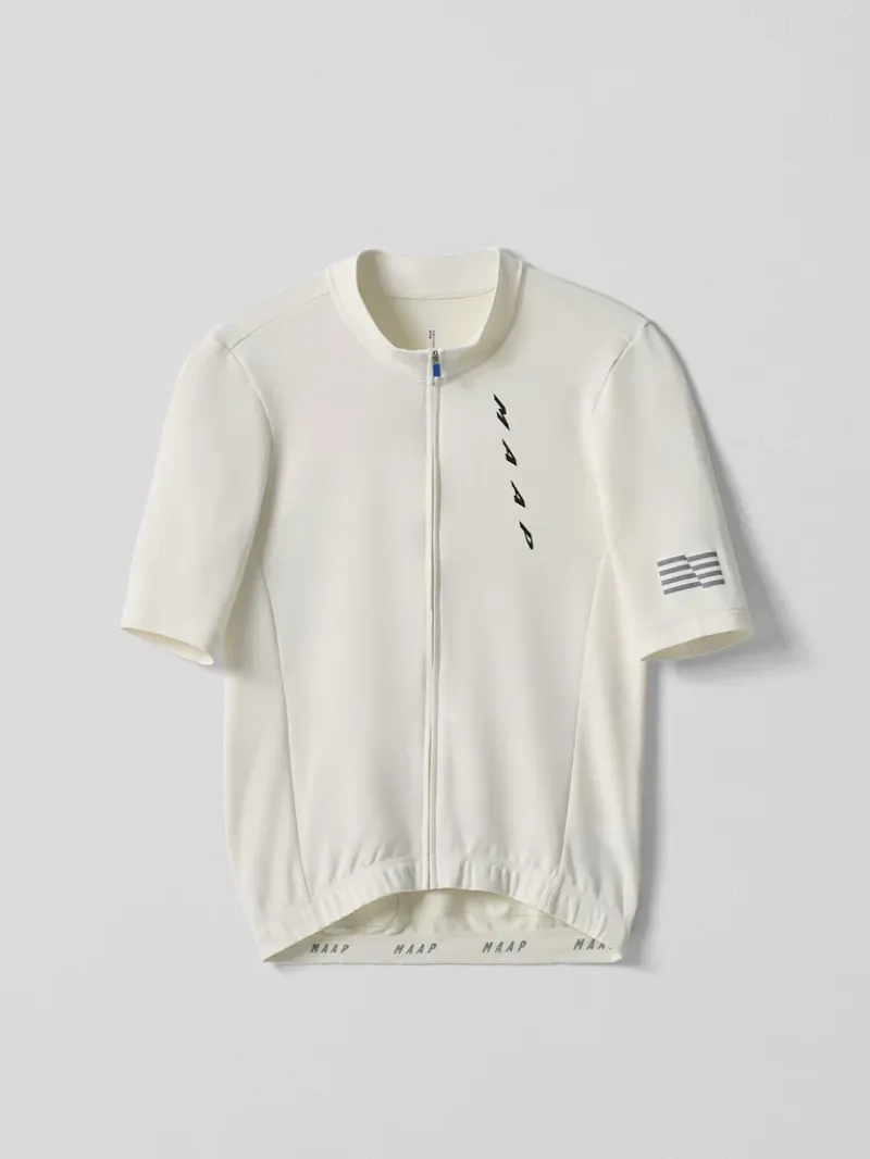 MAAP Embark Team Short Sleeve Cycling Jersey in Chalk-1