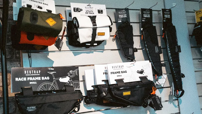 Bike and riding gear for bikepacking