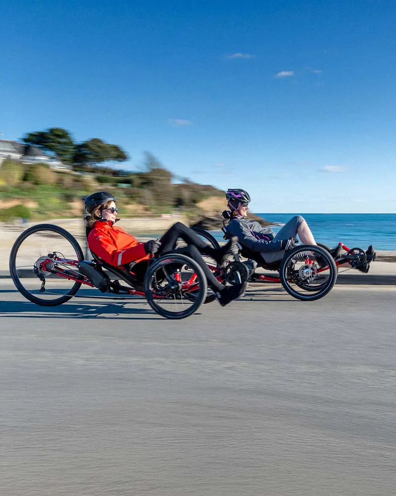 ICE Sprint X Tour Recumbent Trike detail