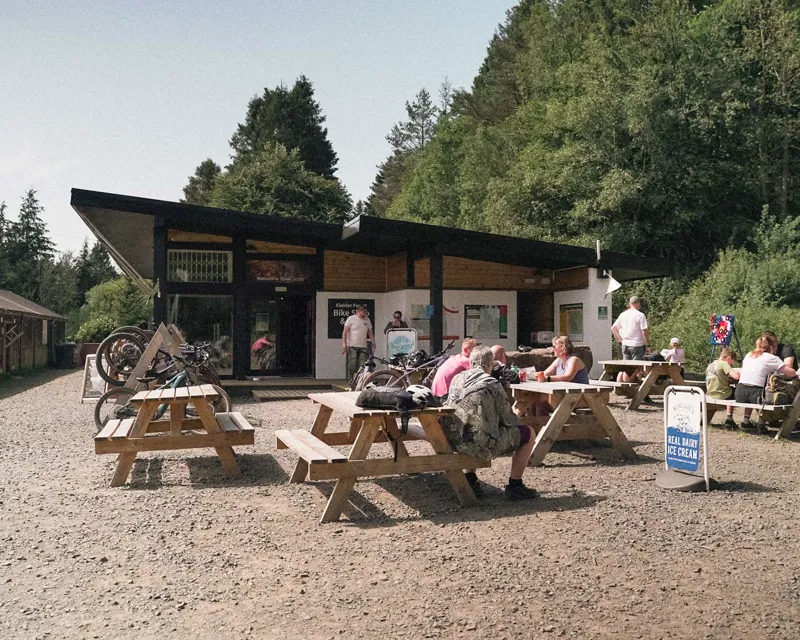 Team Cycles Kielder Forest shop