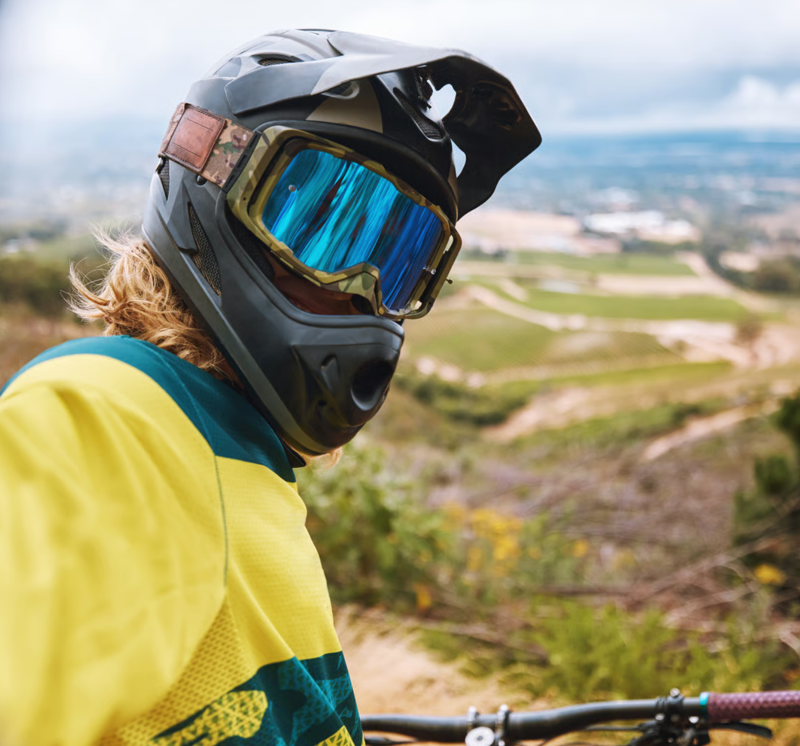 team cycles mountain biking glasses & goggles