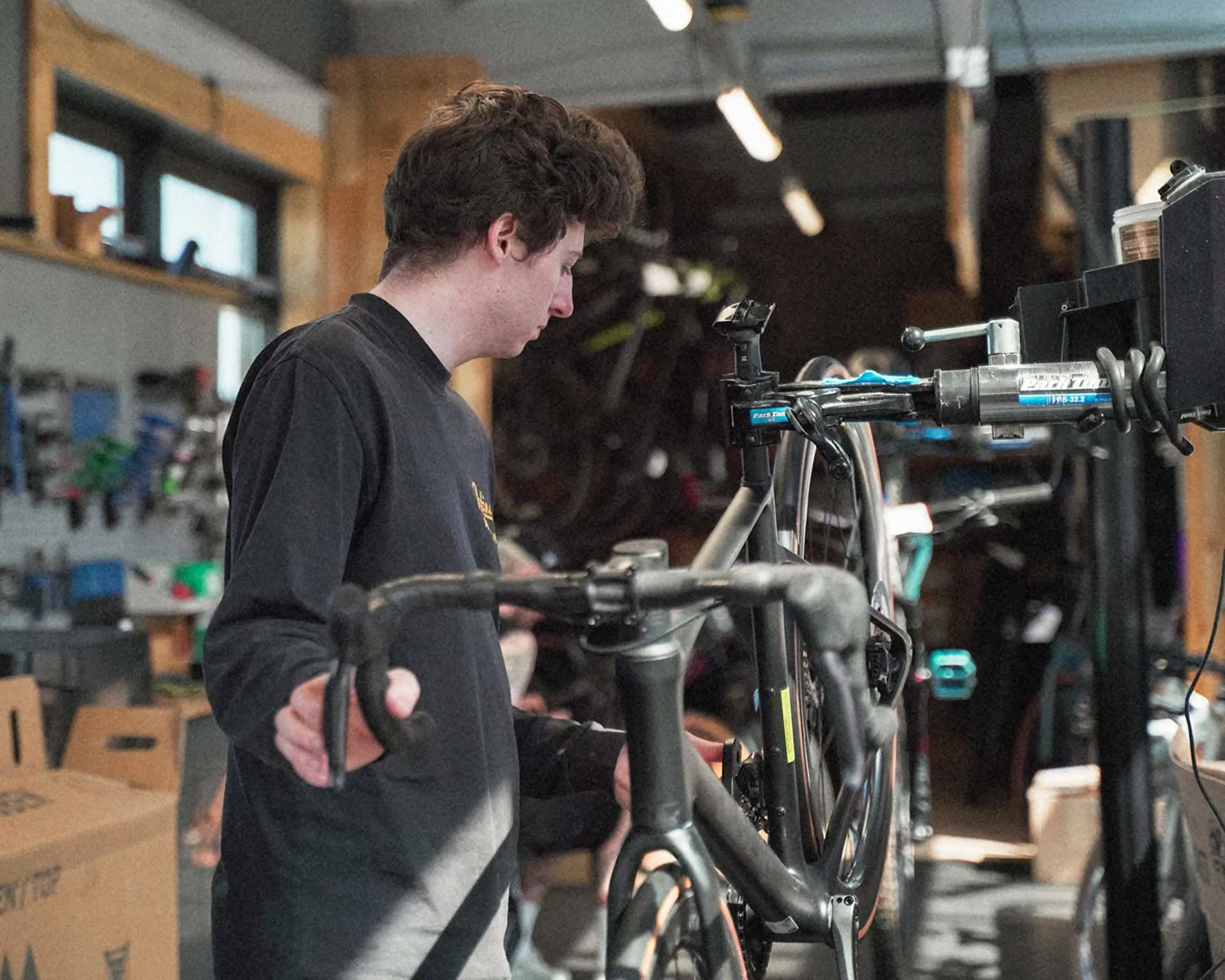 Workshop bookings at Team Cycles Gateshead
