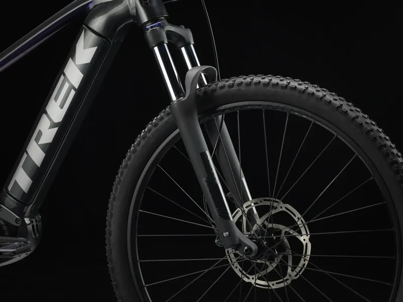 TREK Powerfly 4 625W Gen 4 Electric Mountain Bike in Grey and Purple Flip-9