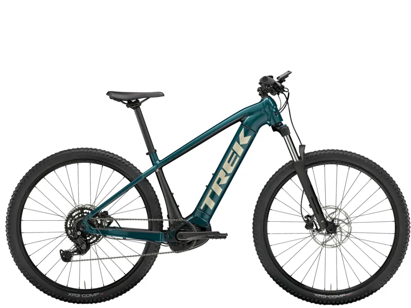 TREK Powerfly 4 625W Gen 4 Electric Mountain Bike in Dark Aquatic and Black