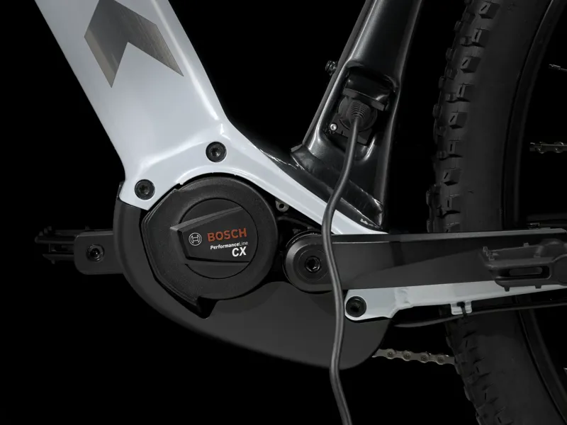 TREK Powerfly 4 625W Gen 4 Electric Mountain Bike in Grey Pearl and Lithium Grey-2