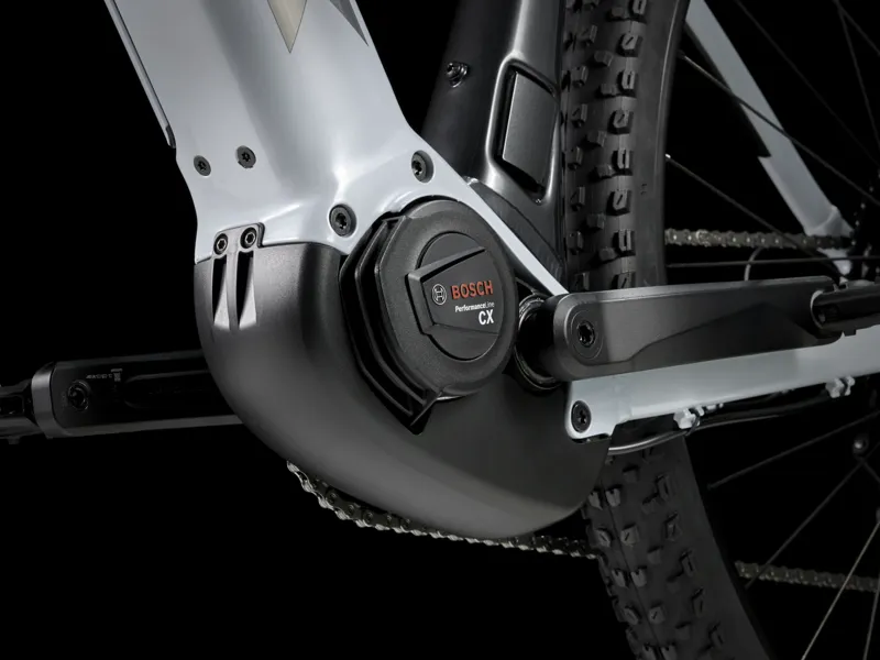 TREK Powerfly 4 625W Gen 4 Electric Mountain Bike in Grey Pearl and Lithium Grey-8