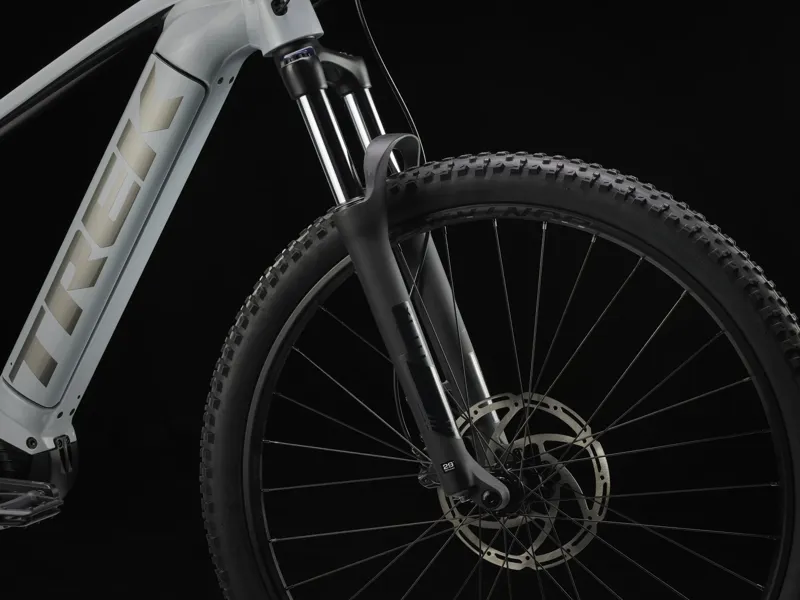 TREK Powerfly 4 625W Gen 4 Electric Mountain Bike in Grey Pearl and Lithium Grey-9