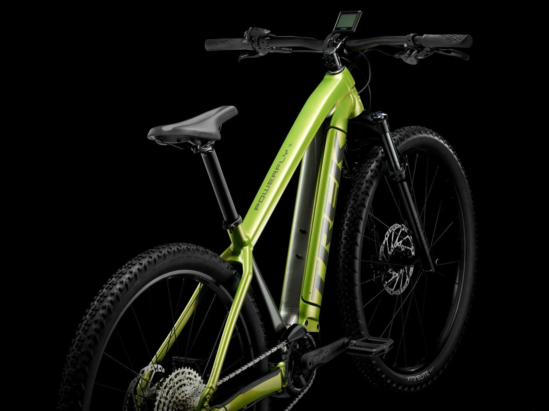 TREK Powerfly 5 Gen 4 625Wh Electric Mountain Bike in Power Surge and Mercury