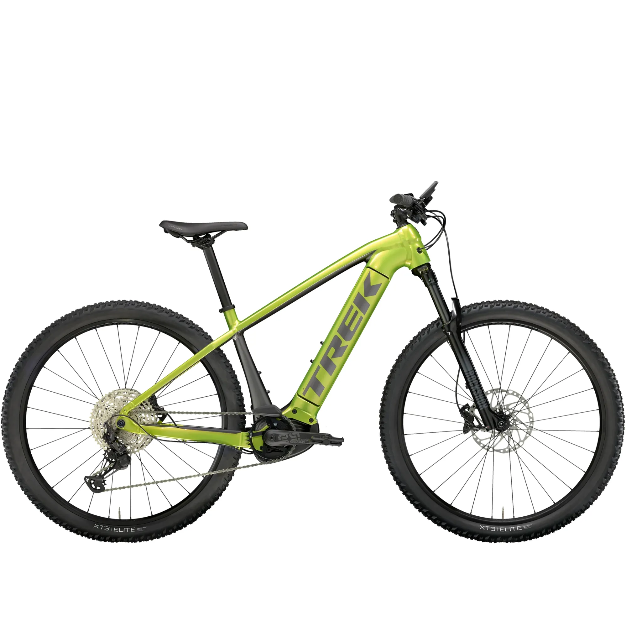 TREK Powerfly 5 Gen 4 625Wh Electric Mountain Bike in Power Surge and Mercury