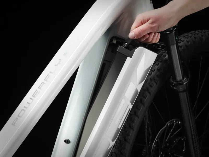 TREK Powerfly 5 Gen 4 625Wh Electric Mountain Bike in White Prismatic and Plasma Grey Pearl-3