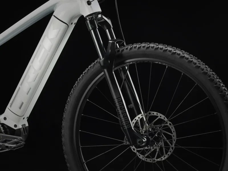 TREK Powerfly 5 Gen 4 625Wh Electric Mountain Bike in White Prismatic and Plasma Grey Pearl-9