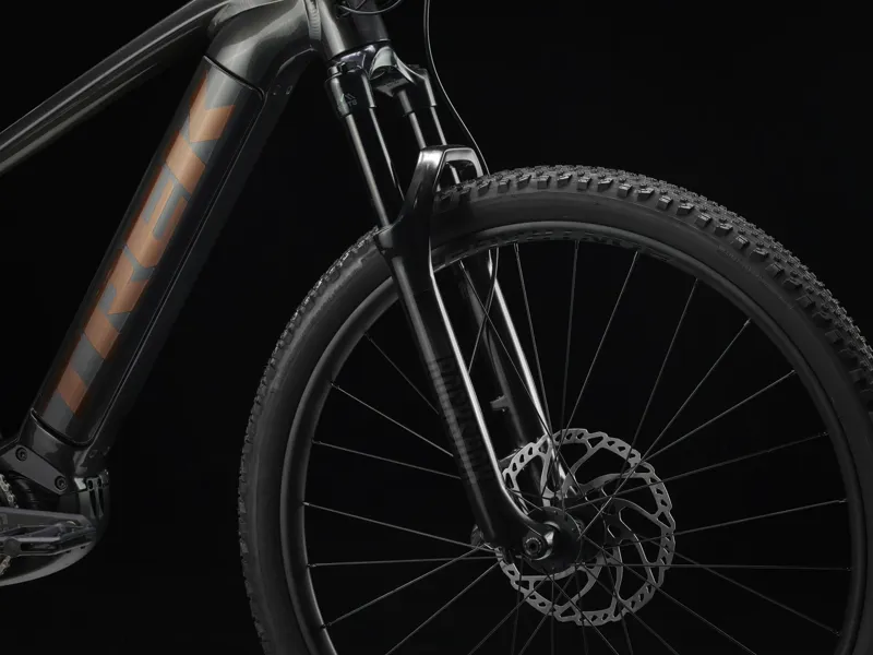 TREK Powerfly 7 Gen 4 625 Wh Electric Mountain Bike in Dnister Black and Mercury-9