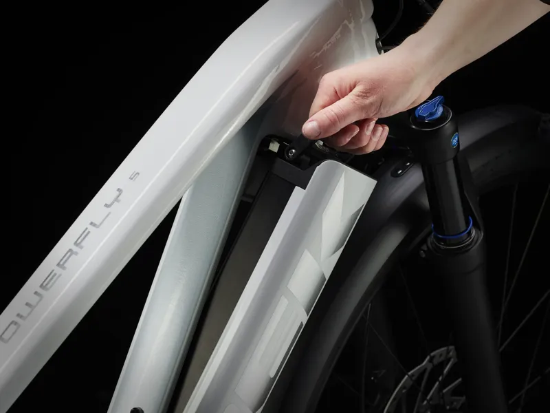 TREK Powerfly Sport 5 EQ Gen 4 625Wh Electric Mountain Bike in White Prismatic and Plasma Grey Pearl-2