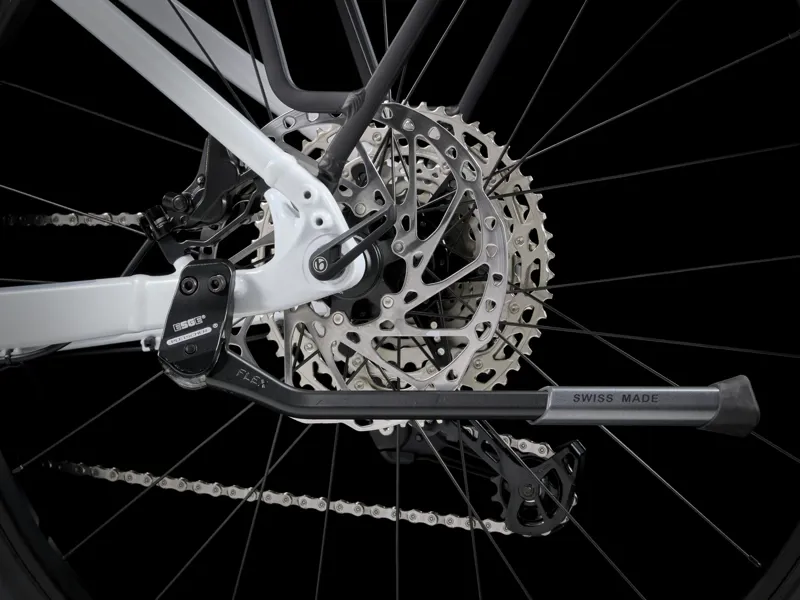 TREK Powerfly Sport 5 EQ Gen 4 625Wh Electric Mountain Bike in White Prismatic and Plasma Grey Pearl-7