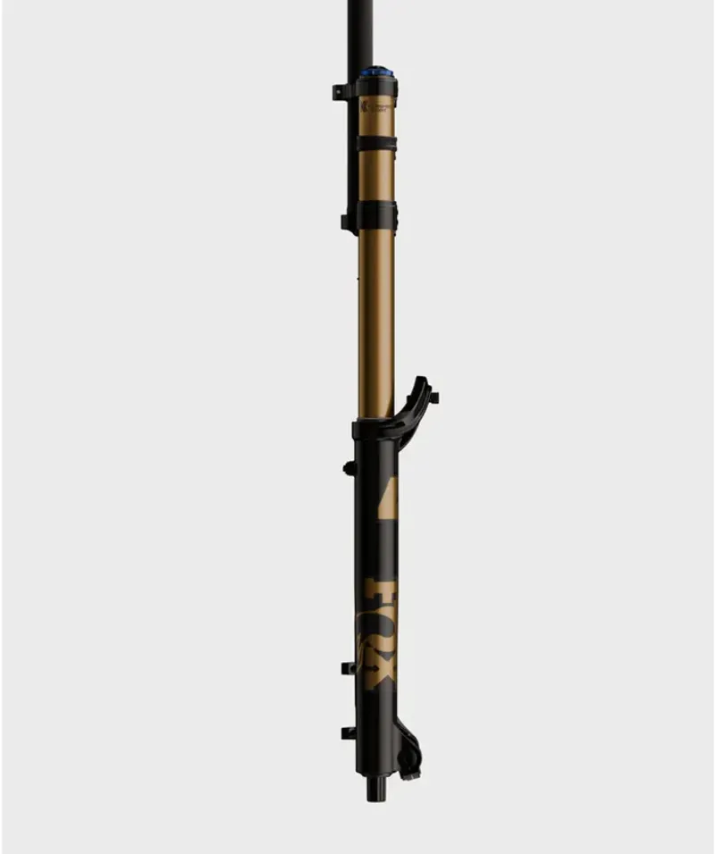 FOX 40 Factory GRIP X2 1.125 29er 20TA x 110mm 52mm Rake 203mm Tapered Fork in Black-2