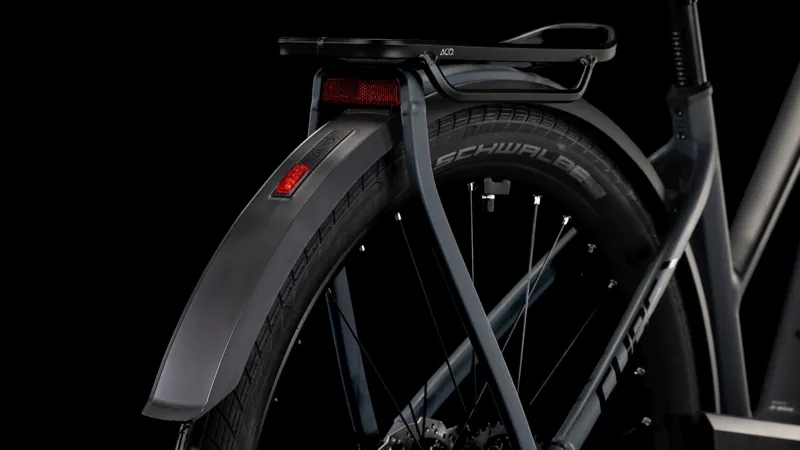 Cube Kathmandu Hybrid One Trapeze 800Wh Electric Hybrid Bike in Shadowgrey and Black-2