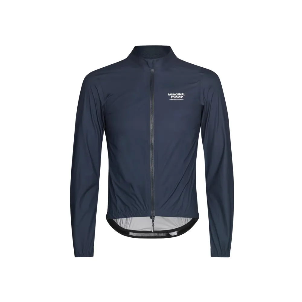 Team Cycles Pas Normal Studios Men's Mechanism Pertex Rain Jacket in Navy | Interest FREE Finance & Online Refund Policy.