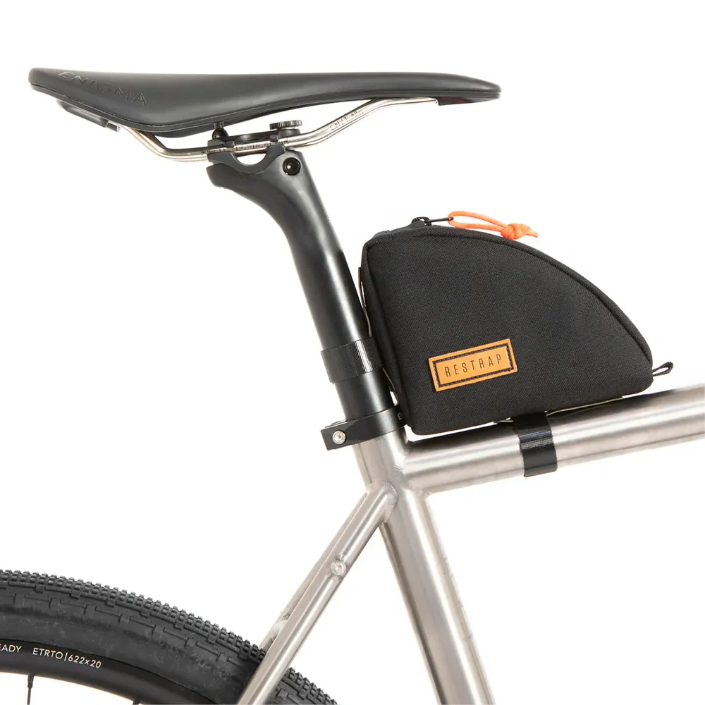 Team Cycles Restrap Rear Top Tube Bag - 0.8L | Interest FREE Finance & Online Refund Policy.