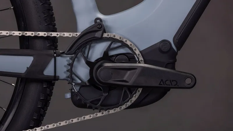 Cube Reaction Hybrid Race EE 800Wh Electric Mountain Bike in Vulcan and Orange-1