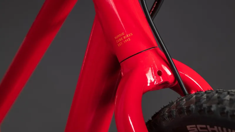 Cube Numove 200 Disc Kids Bike in Redrose and Peach-3