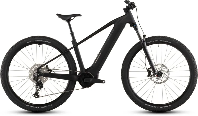 Cube Reaction Hybrid Pro 800 Electric Mountain Bike in Blackline