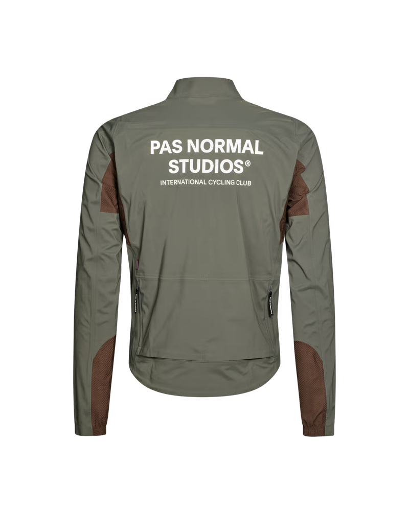 Pas Normal Studios Men's Mechanism Shell Jacket in Dark Grey-1