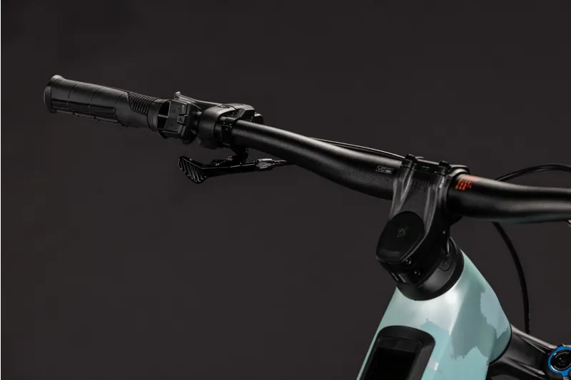 Cube Stereo Hybrid ONE44 HPC Pro 800Wh Electric Full Suspension Mountain Bike in Pearlaqua and Black-2