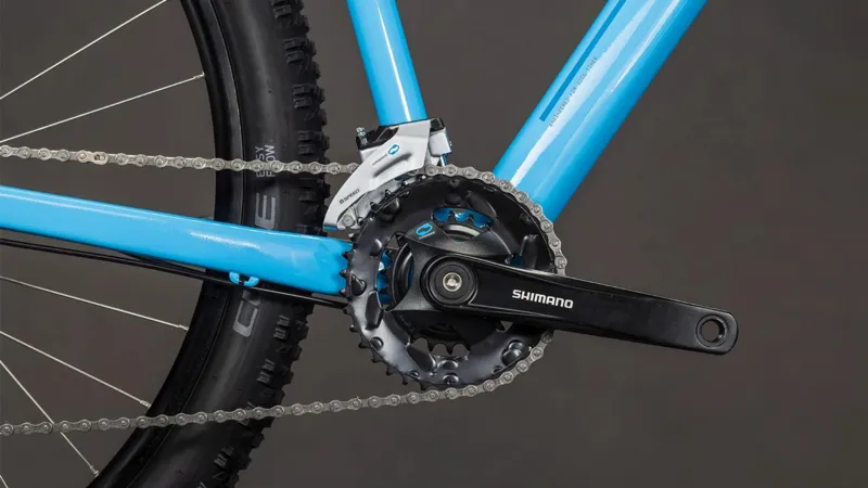Cube Aim One Mountain Bike in Marlinblue and Reflex-3