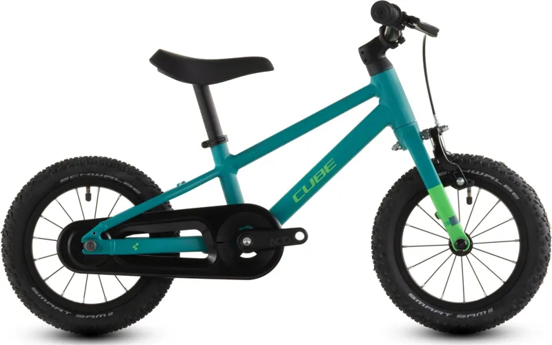Cube Numove 120 RT Kids Bike in Seagreen and Green