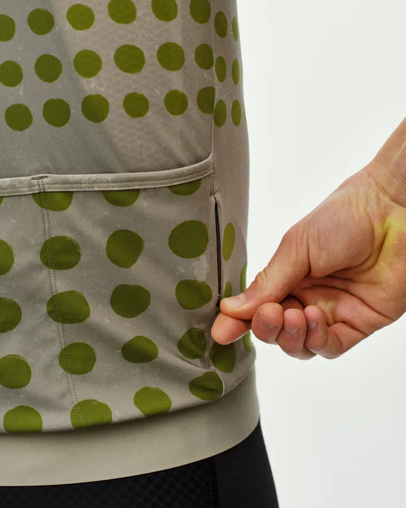 Pas Normal Studios Essential Jersey in Dot Bone-4