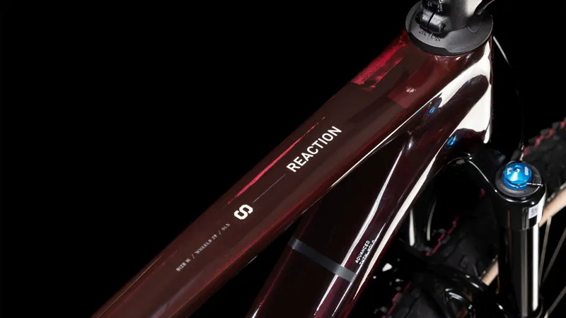 Cube Reaction C:62 SLX Mountain Bike in Liquidred and White-2