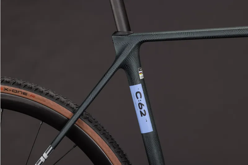 Cube Cross Race C:62 Race Cyclocross Bike in Carbon and Crisscross-2