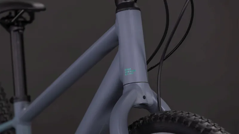 Cube Numove 240 Disc Kids Bike in Lavagrey and Green-2