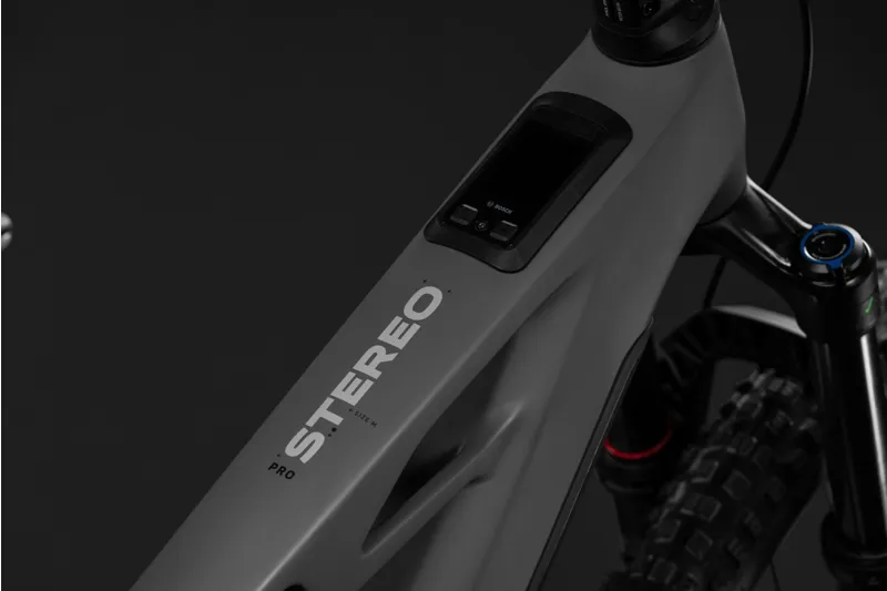Cube Stereo Hybrid ONE44 HPC Pro 800Wh Electric Full Suspension Mountain Bike in Oldgrey and Black-2
