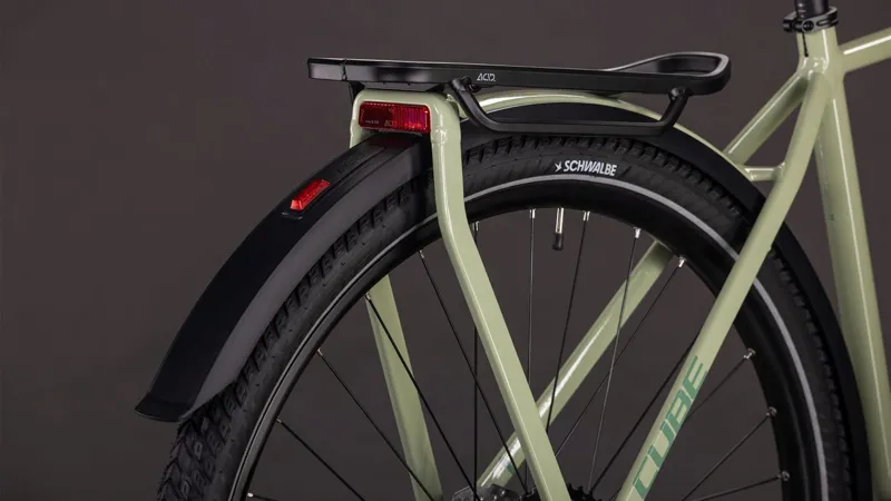 Cube Kathmandu EXC Hybrid Bike in Pea and Grey-3