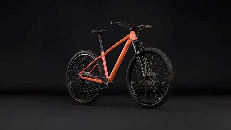 Cube Aim ONE Mountain Bike in Salmon and Black-5