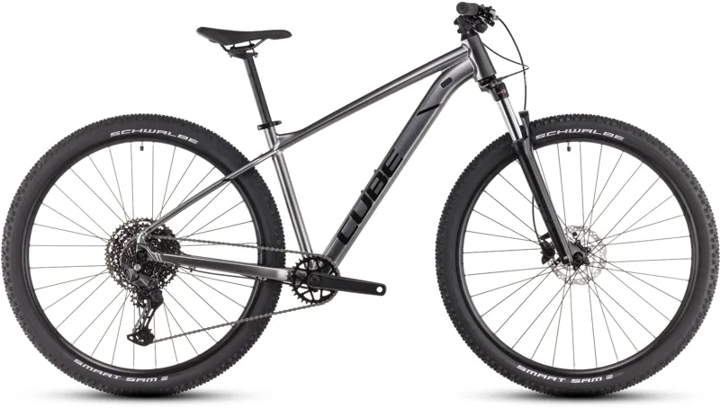Cube Aim SLX Mountain Bike in Slateblack and Black