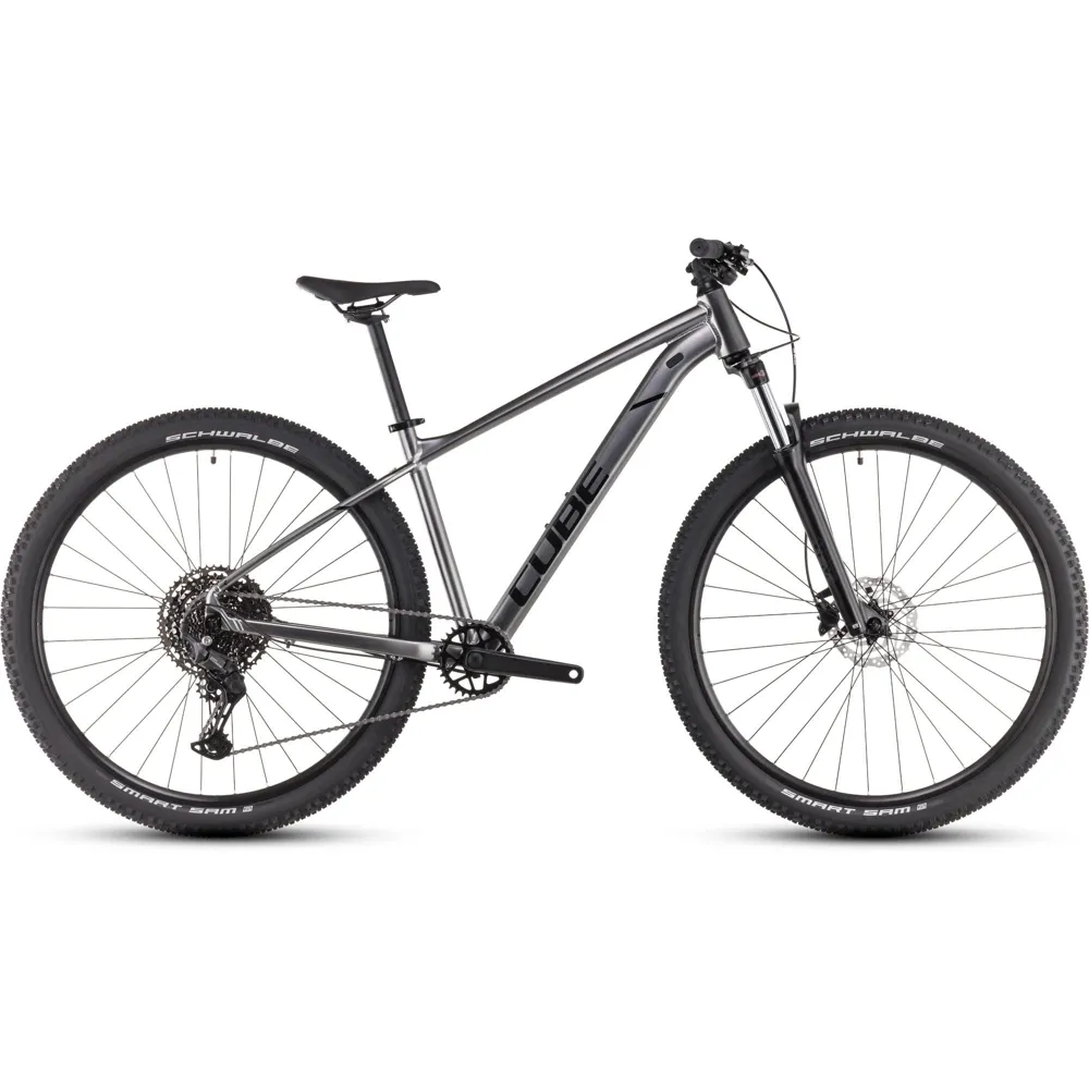 Team Cycles Cube Aim SLX Mountain Bike in Slateblack and Black | Interest FREE Finance & Online Refund Policy.