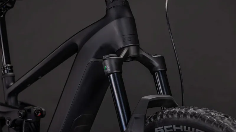 Cube Stereo Hybrid ONE44 EX 800Wh Full Suspension Electric Mountain Bike in Blackline-1