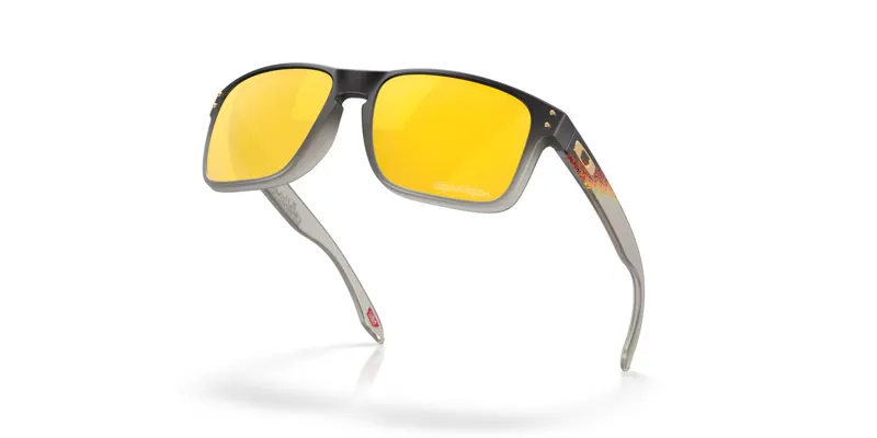 Oakley Holbrook Troy Lee Designs Series Sunglasses in Black Fade with Prizm 24K Polarized Lenses