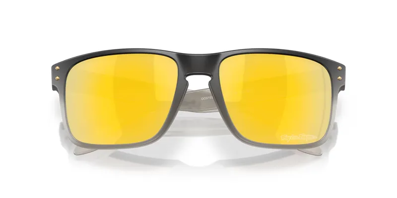 Oakley Holbrook Troy Lee Designs Series Sunglasses in Black Fade with Prizm 24K Polarized Lenses-3
