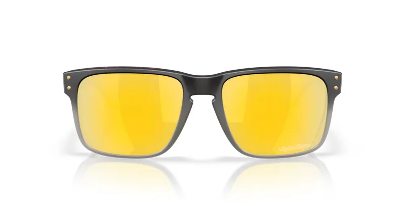 Oakley Holbrook Troy Lee Designs Series Sunglasses in Black Fade with Prizm 24K Polarized Lenses-4