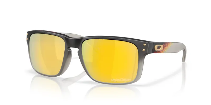 Oakley Holbrook Troy Lee Designs Series Sunglasses in Black Fade with Prizm 24K Polarized Lenses-6
