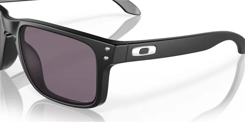 Oakley Holbrook Sunglasses in Matte Black and Prizm Grey-1