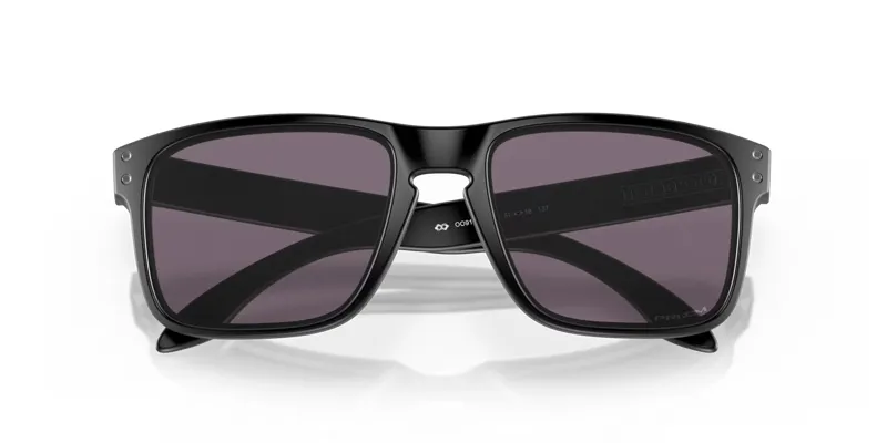 Oakley Holbrook Sunglasses in Matte Black and Prizm Grey-3